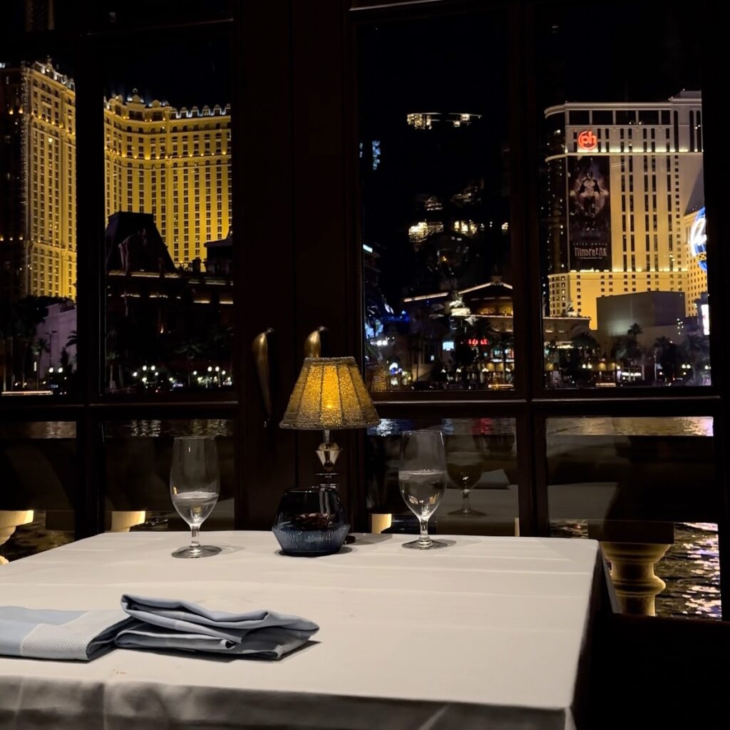Prime Steakhouse in the Bellagio Hotel, Las Vegas